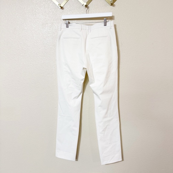 NWT John Varvatos Mercer Tailored Slim Pants in White Size 48 $498 MSRP Men’s - Picture 10 of 15